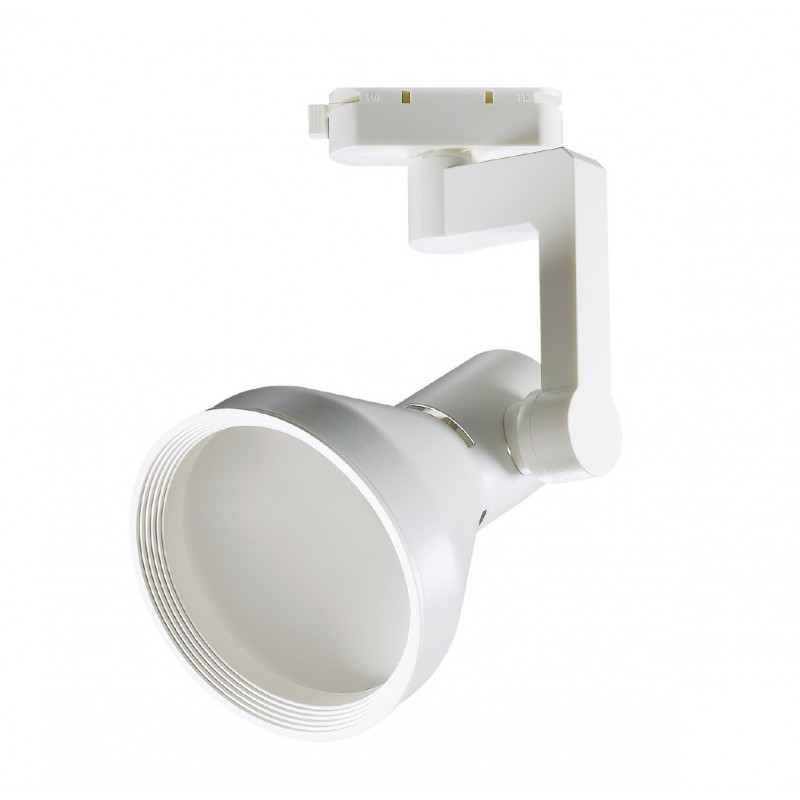 Foco Riel PAR30 cónico trifásico blanco