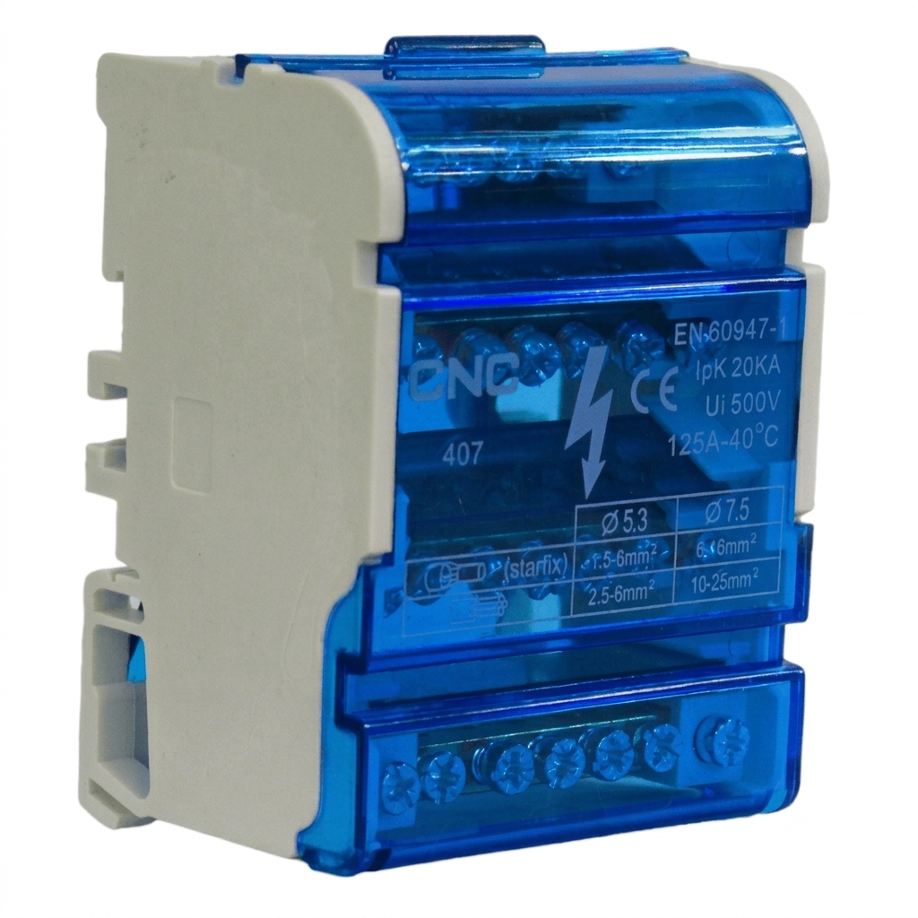 Repartidor tetrapolar 125A 7P