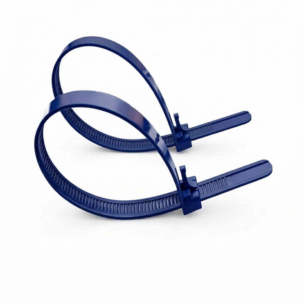 Esposa plastica azul (10 pcs)