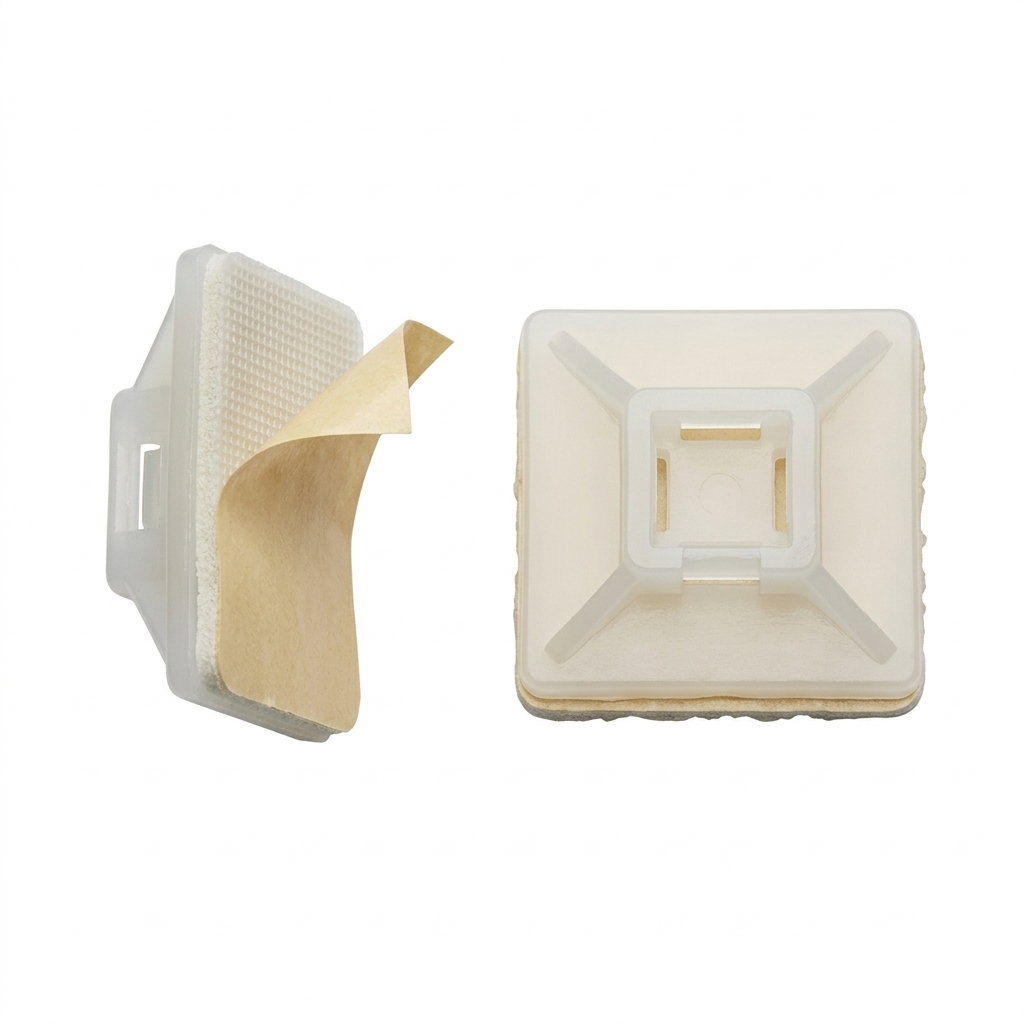 Base autoadhesiva 20 x 20 mm (100 u)