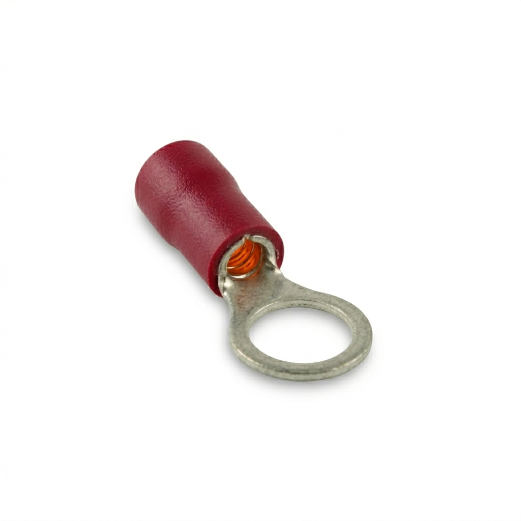 Anillo 22-16 AWG Rojo M6 (100 U)